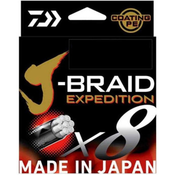 Леска DAIWA J-BRAID EXPEDITION×8E 0.13mm-150m DARK GREEN
